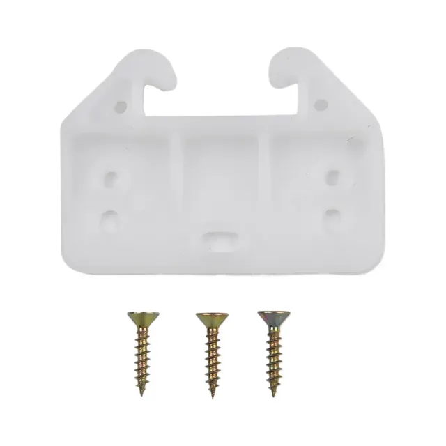 10 guides glissières tiroir plastique blanc translucide… – vue 3