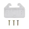 10 guides glissières tiroir plastique blanc translucide… – vue 3