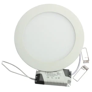 Spot Lumineux LED Encastrable pour le Plafond, Lumière Ultra Brillante, Ampoule Ronde à Intensité Réglable, 3/6/9/12/15/25W, 85/265V Spot Lumineux LED Encastrable pour le Plafond, Lumière Ultra Brillante, Ampoule Ronde à Intensité Réglable, 3/6/9/12/15/25W, 85/265V