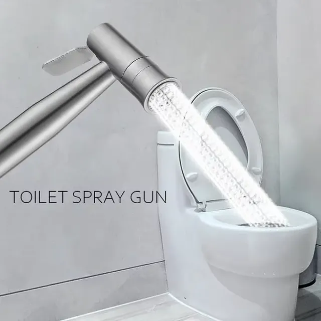 Pulvérisateur de bidet de toilette en acier inoxydable