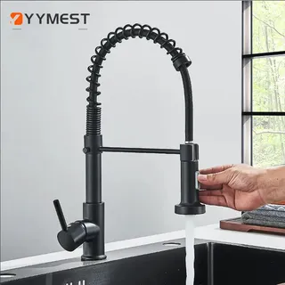 Robinet de cuisine en Nickel brossé