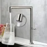 Robinet d'évier de cuisine en acier inoxydable 304 or… – vue 3