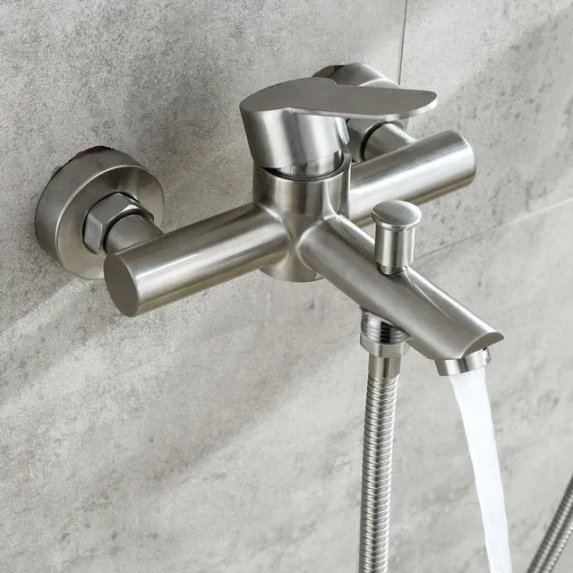 Robinet de baignoire en acier inoxydable – vue 4