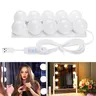 Lumière de maquillage LED devant le miroir sans… – vue 2
