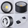 LED monté en surface à intensité variable 5W 7W 10W 12W… – vue 3