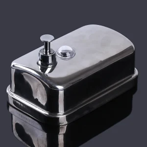 Distributeur mural de gel douche manuel Regina de 500ml, bouteille de désinfectant pour les mains en acier inoxydable, récipient pour vaisselle de cuisine Distributeur mural de gel douche manuel Regina de 500ml, bouteille de désinfectant pour les mains en acier inoxydable, récipient pour vaisselle de cuisine