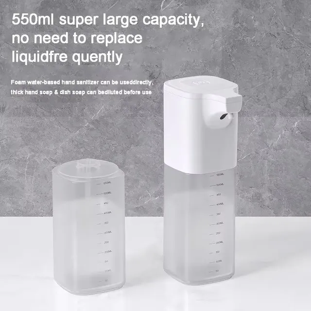Distributeur automatique de savon à capteur infrarouge – vue 4