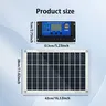 1000W Panneau Solaire 12V Cellule Solaire Avec 50A 100A… – vue 6