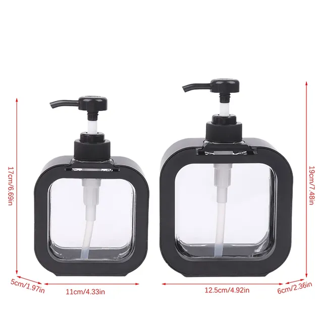 Distributeur de savon liquide avec pompe – vue 2