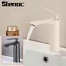 Stenoc robinet de salle de bains blanc/gris