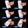 Panneau rigide en PVC blanc noir brillant – vue 2