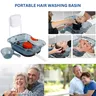 Lavabo shampoing portable bassin ergonomique appui nuque… – vue 2