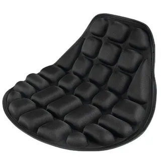 Coussin de siège de moto en mousse noire