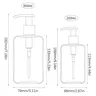 Distributeur de savon carré de 200/300ml – vue 5