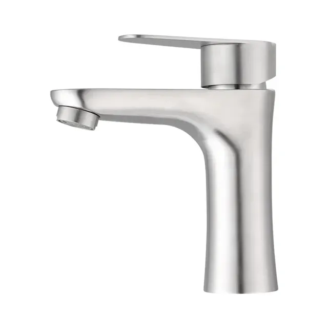 Mitigeur lavabo monocommande monotrou acier inoxydable… – vue 6
