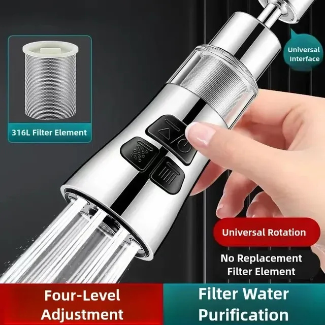 Extension de robinet de cuisine avec fonction de filtre – vue 2