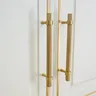 Poignée de porte d'armoire de cuisine en laiton massif – vue 6