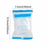 5/10/20/50PCS Blanc Housse de siège de toilette Salle de… – vue 2
