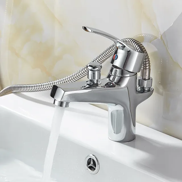 Robinet de lavabo en laiton – vue 2
