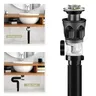 Siphon flexible lavabo bouteille PVC ABS noir mat tube… – vue 2