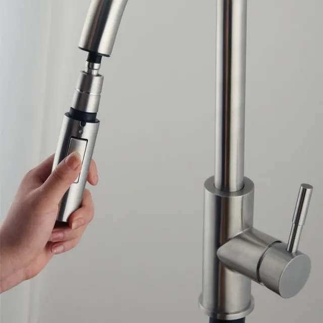 Pulvérisateur remplacement cuisine ABS chromé argenté… – vue 2