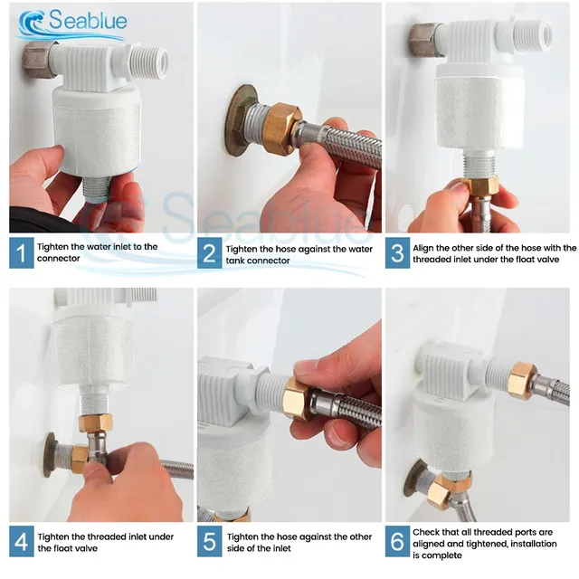 Dispositif de contrôle du niveau d'eau à Valve flottante… – vue 5