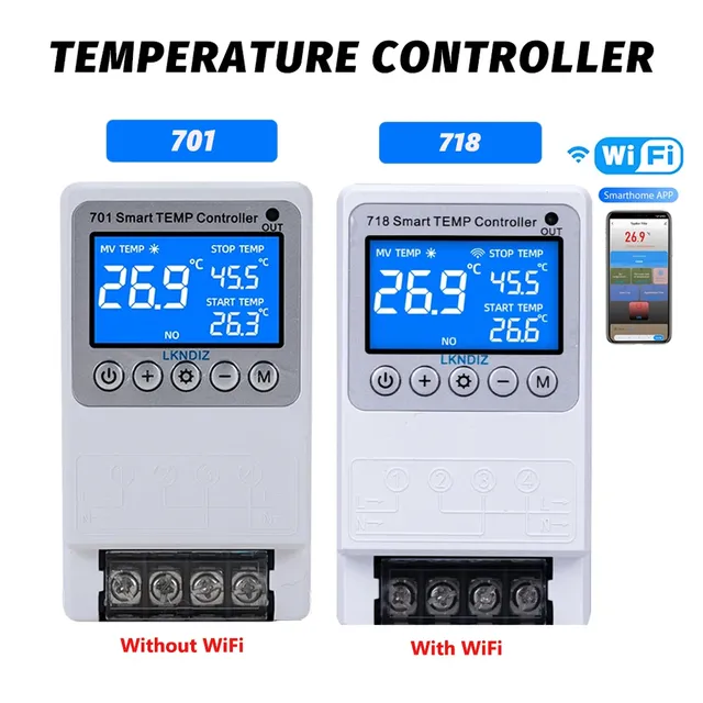 Contrôleur WIFI intelligent de température