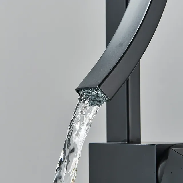 Criativo lavabo salle de bains robinet carré lavabo… – vue 6