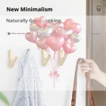 Accessoires de salle de bain crochets muraux porte-manteau mural crochets muraux pour suspendre des vêtements crochet pour sacs cintres dorés pour serviettes de cuisine