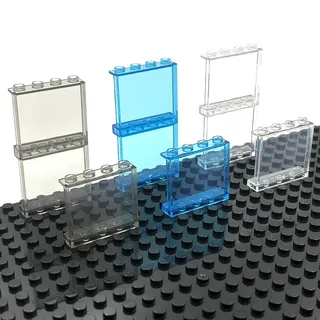 10 pièces panneau Transparent 1x4x3 points fenêtre mur maison…