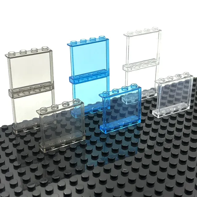 10 pièces panneau Transparent 1x4x3 points fenêtre mur…