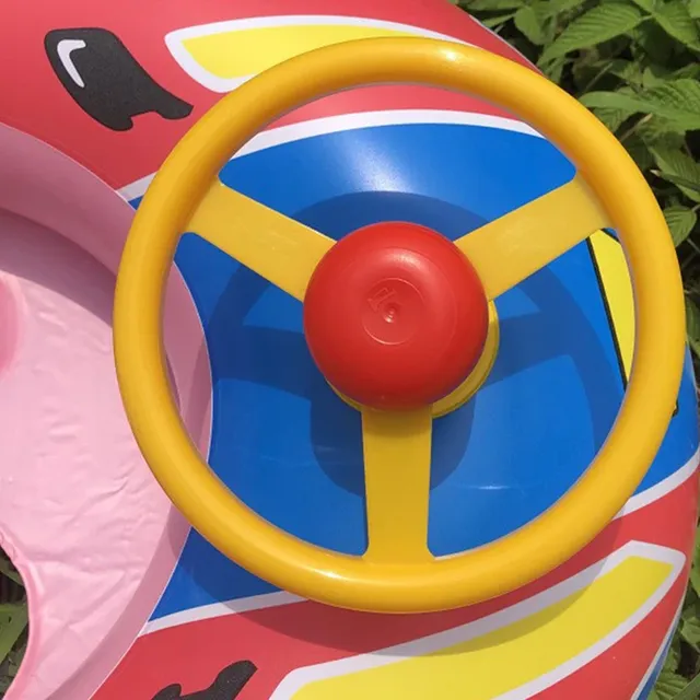 Anneau flottant de natation de bateau de voiture de… – vue 4