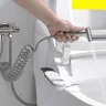 Pulvérisateur Bidet Manuel Acier Inoxydable Chromé Mural… – vue 3