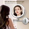 Miroir de maquillage mural pour salle de bain – vue 6