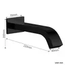 Robinet de lavabo à Induction infrarouge mural noir.… – vue 7