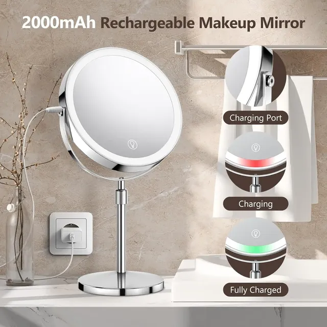 Miroir de maquillage éclairé – vue 6