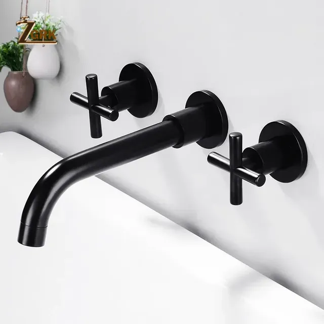 Robinet en laiton antique chromé pour ark de baignoire – vue 5