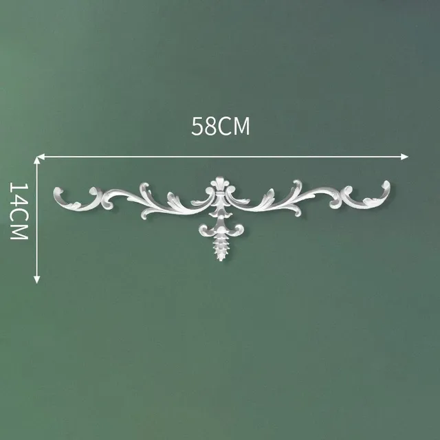 Appliques angle moulures baroque rococo volutes feuilles… – vue 2