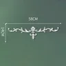 Appliques angle moulures baroque rococo volutes feuilles… – vue 2