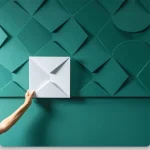 Moule en Silicone pour carrelage mural en béton 3D, panneau texturé pour café, mur de fond de Restaurant, moules de conception de brique de ciment de gypse