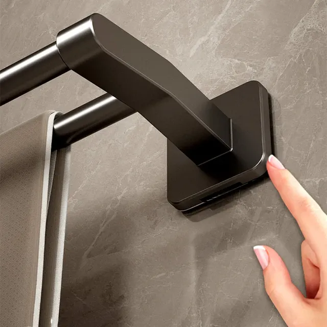 HOHand-Porte-serviettes mural noir T1 – vue 5