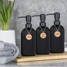 Ensemble trois distributeurs pompe rechargeables salle… – vue 2