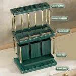 Etagère de cuisine murale T1, rangement d&rsquo;épices, multifonctionnelle, Cutter et couverts, doublure de proximité T1 PP, gain de place T1