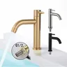 Robinet lavabo monocommande mitigeur acier inoxydable… – vue 2