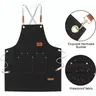 Tablier de cuisine imperméable pour femmes/hommes avec… – vue 3