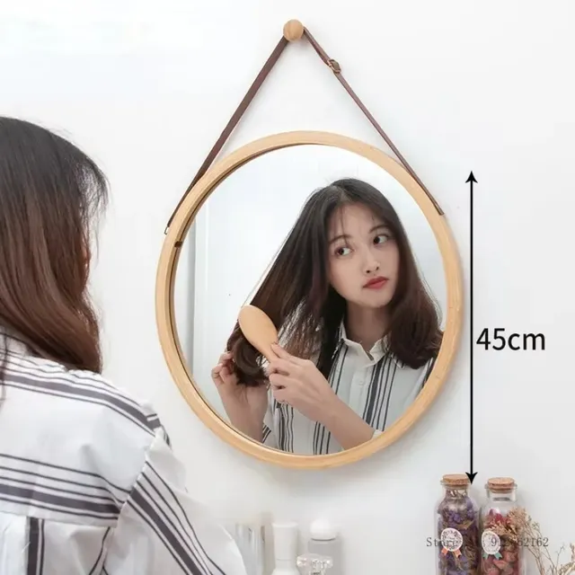 Miroir de bain nordique hôtel salle de bain couloir… – vue 5