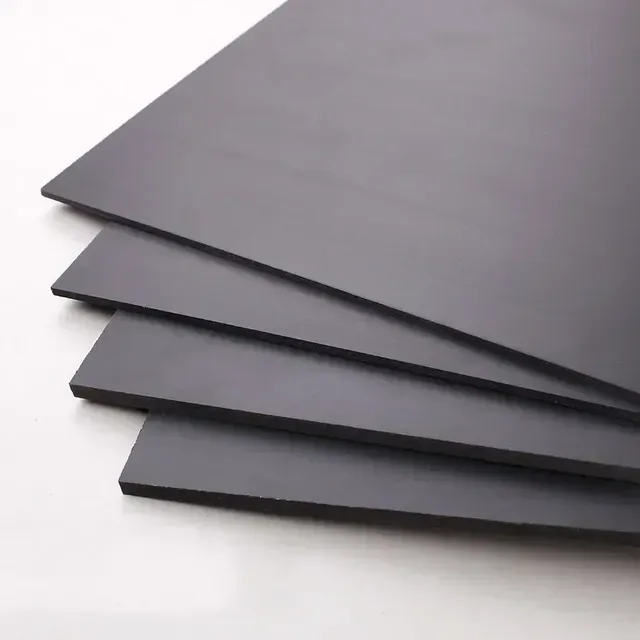 Panneau en mousse PVC blanc/noir/bleu 30x20cm – vue 4