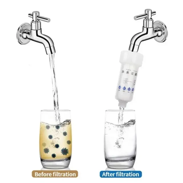 Cartouche filtre eau cinq pouces préfiltre adaptateur… – vue 3