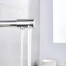 Robinet de cuisine chromé à Double bec pivotant – vue 5