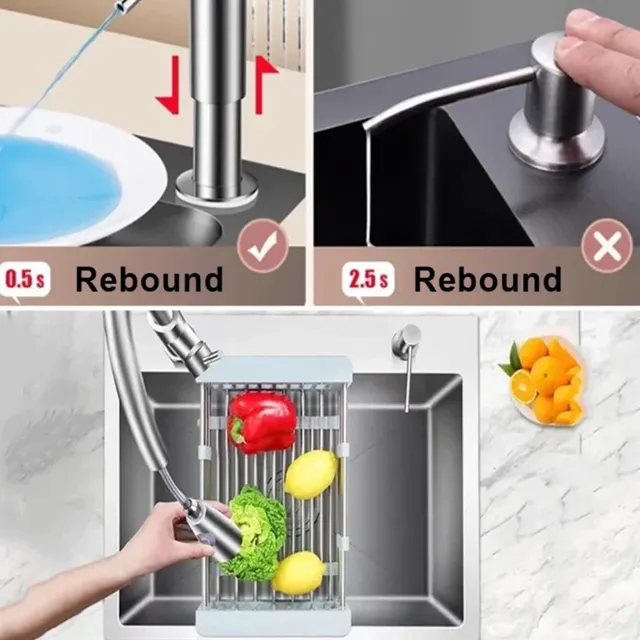 Distributeur de savon pour évier de cuisine – vue 4